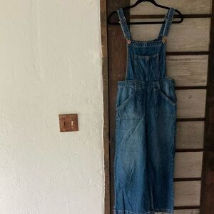 Blue Denim Overalls